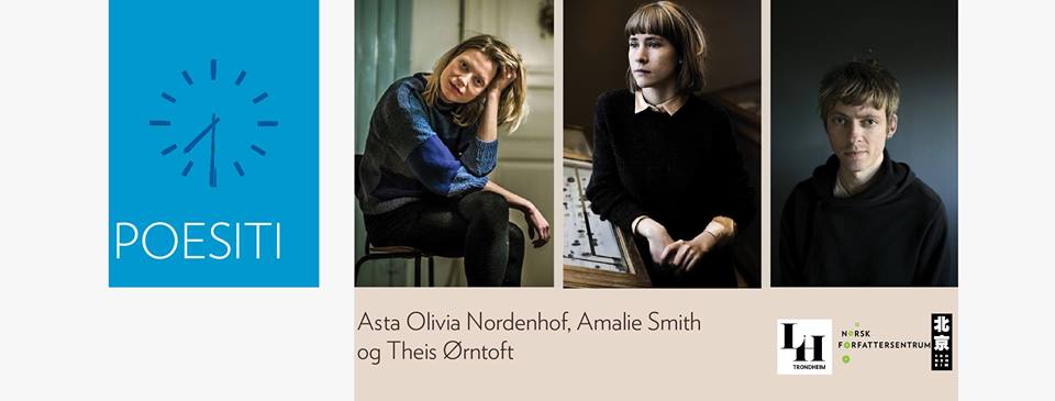 Poesiti med Asta Olivia Nordenhof, Amalie Smith og Theis Ørntoft