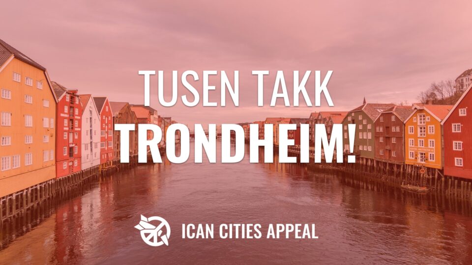 Markering: Vi feirer at Trondheim har sagt NEI til atomvåpen!