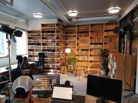 Litteraturhuset tilbyr studio til live streaming