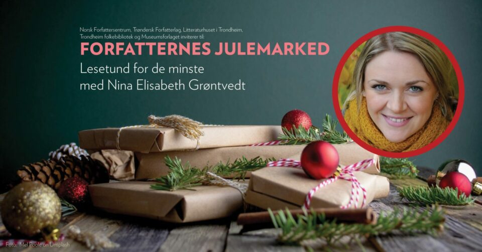 Forfatternes julemarked: Nina Elisabeth Grøntvedt leser for de minste