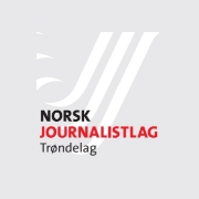 Norsk journalistlag logo med ordene norsk journalistlag.