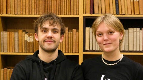 Bli bedre kjent med Litteraturhusets kulturverter: Herman og Jenny