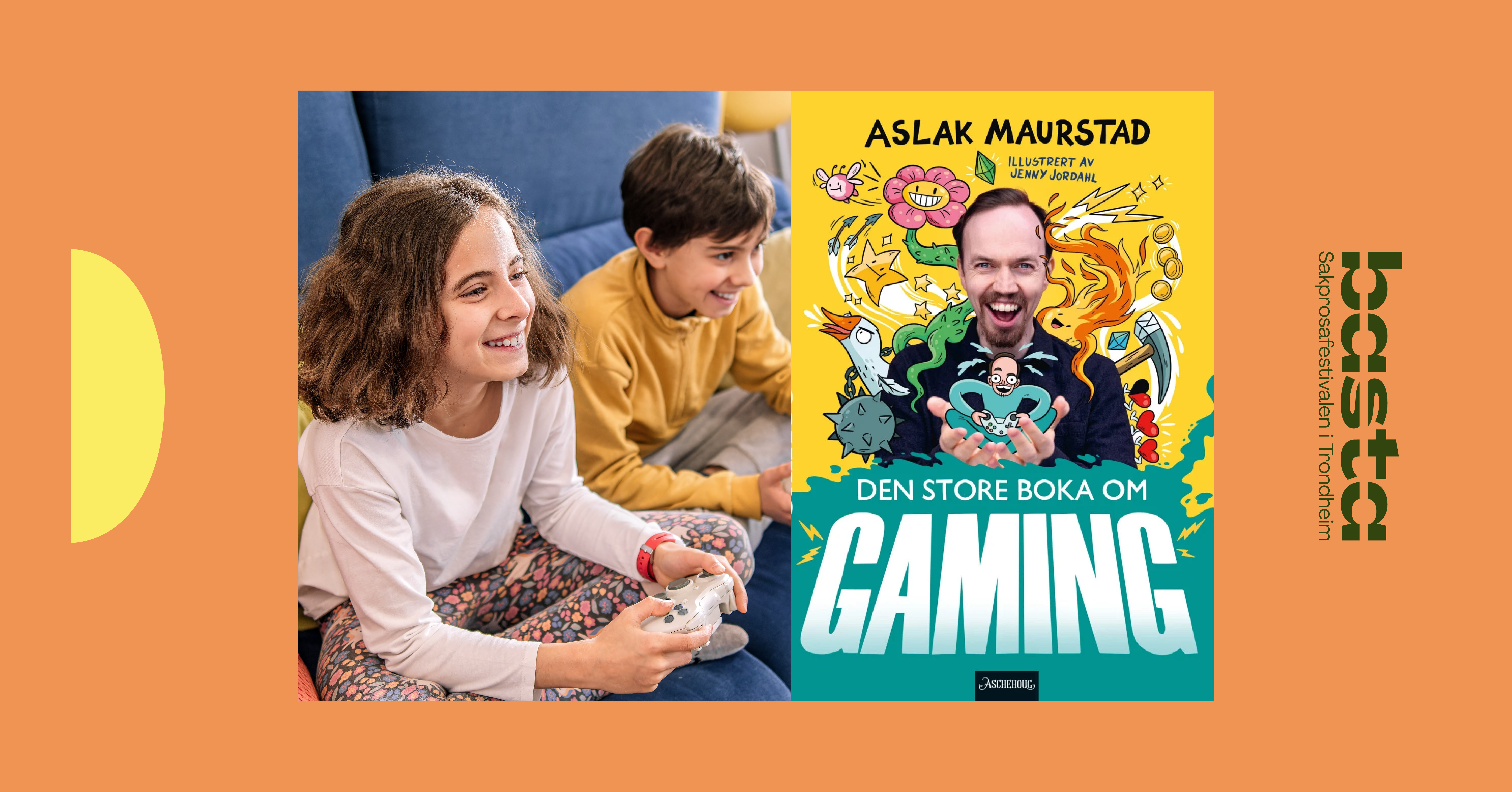 For barn: Aslak Maurstad – Den store boka om gaming