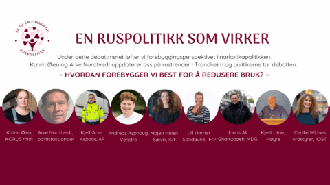 En ruspolitikk som virker – Hvordan forebygger vi best for å redusere bruk?