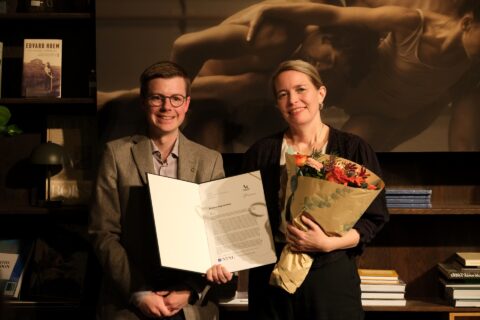 Utdeling av NTNUs litteraturpris 2025